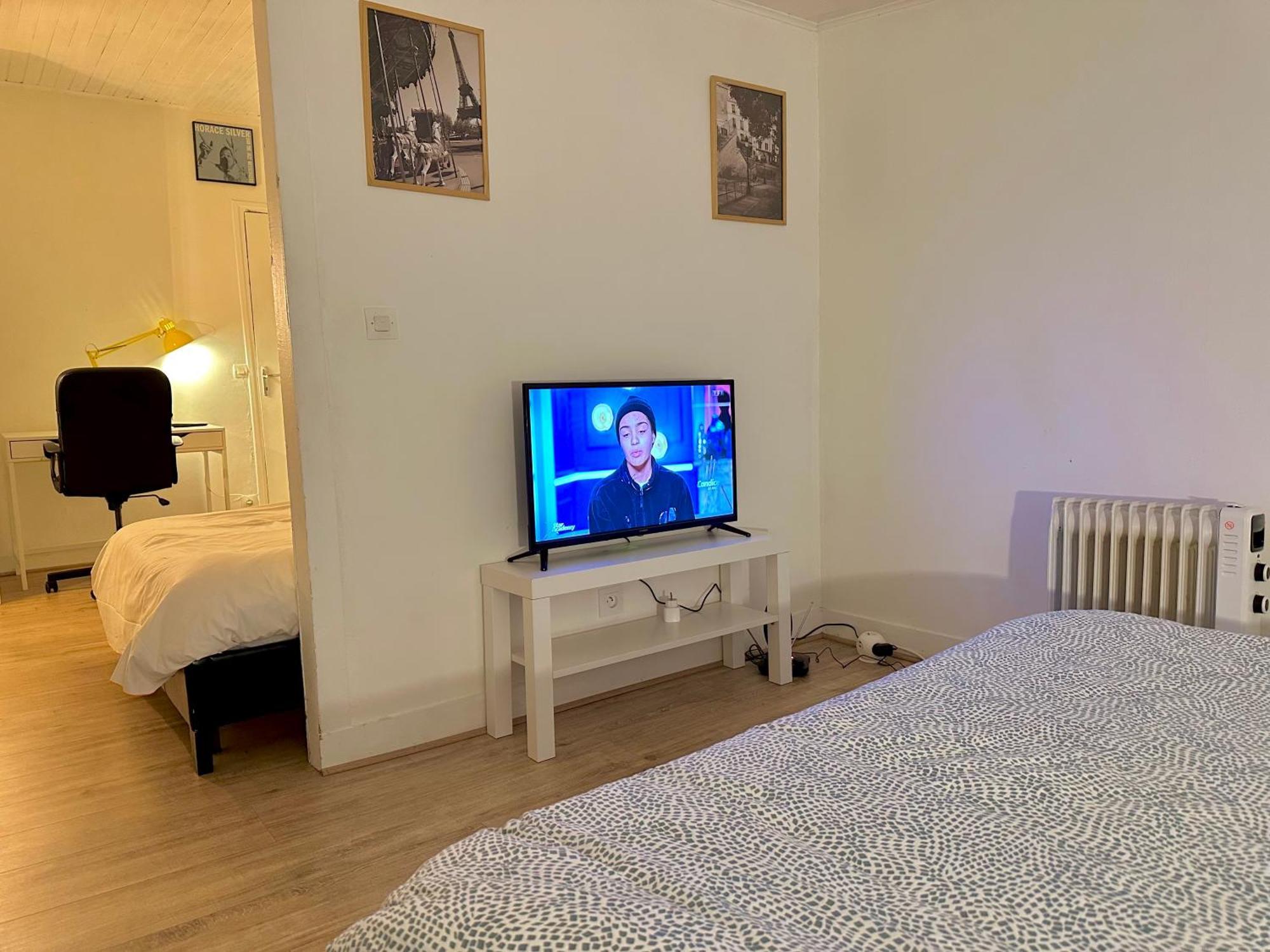 Aubervilliers Maison De Ville Pres Metro 7 By Immo Kit Bnb Kültér fotó