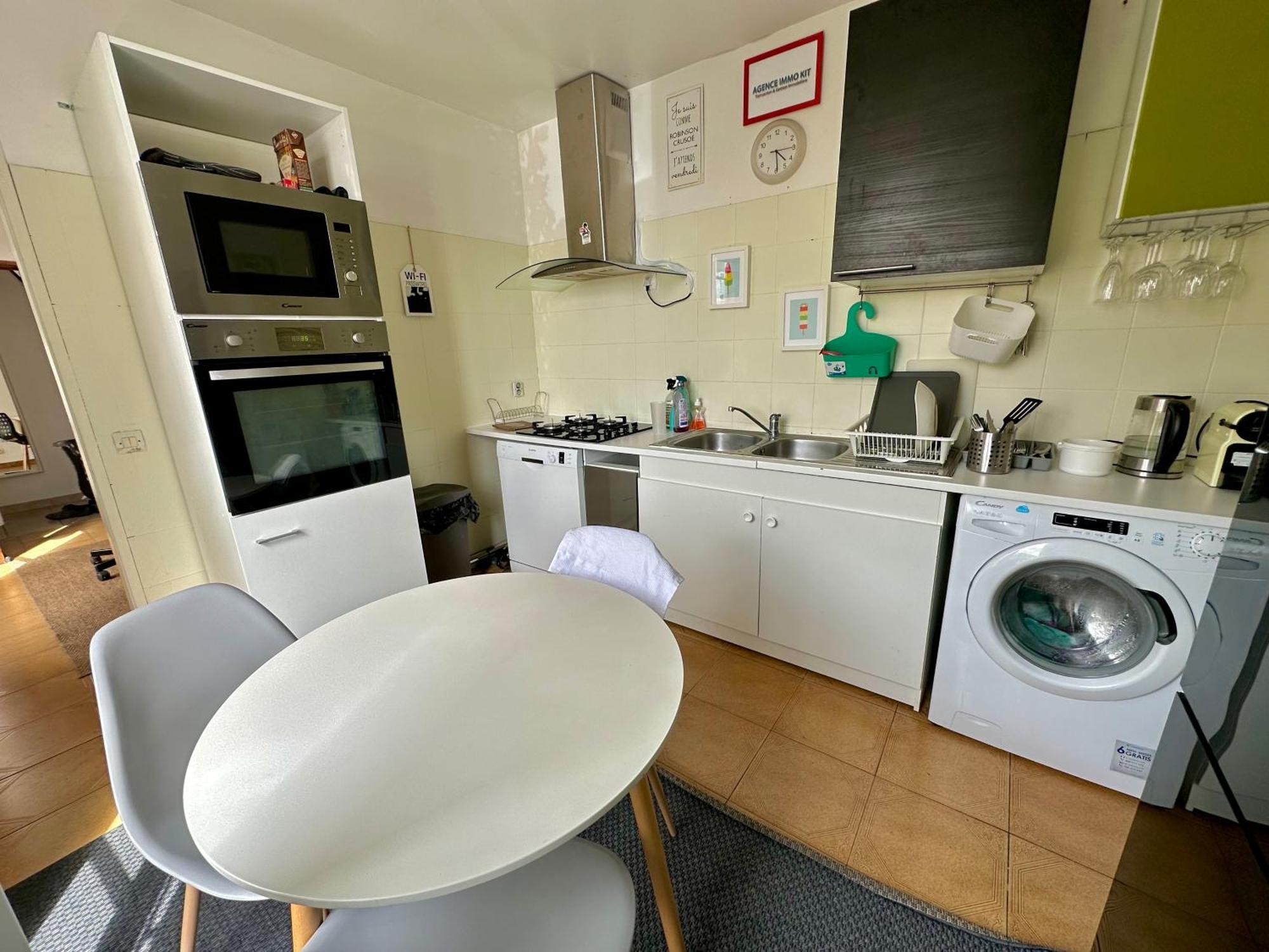 Aubervilliers Maison De Ville Pres Metro 7 By Immo Kit Bnb Kültér fotó