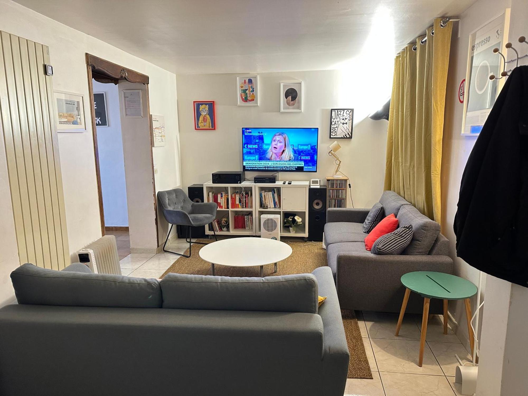 Aubervilliers Maison De Ville Pres Metro 7 By Immo Kit Bnb Kültér fotó